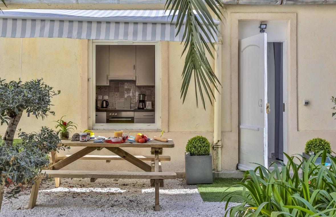 Le Refuge Avec Terrasse Et Jardin, En Plein Centre-Ville, Gare 5 Minutes A Pieds Nizza Kültér fotó
