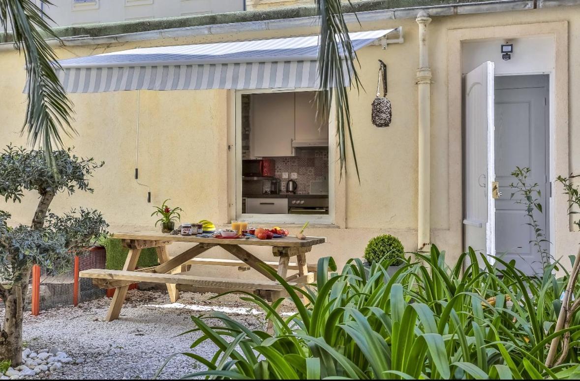 Le Refuge Avec Terrasse Et Jardin, En Plein Centre-Ville, Gare 5 Minutes A Pieds Nizza Kültér fotó